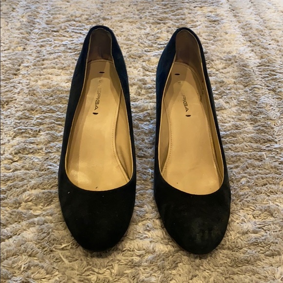 Suede Via Spiga wedges! - Picture 2 of 5